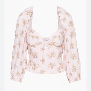 Wilfred Free | Novella Top In Pink Sandy Beige Rose